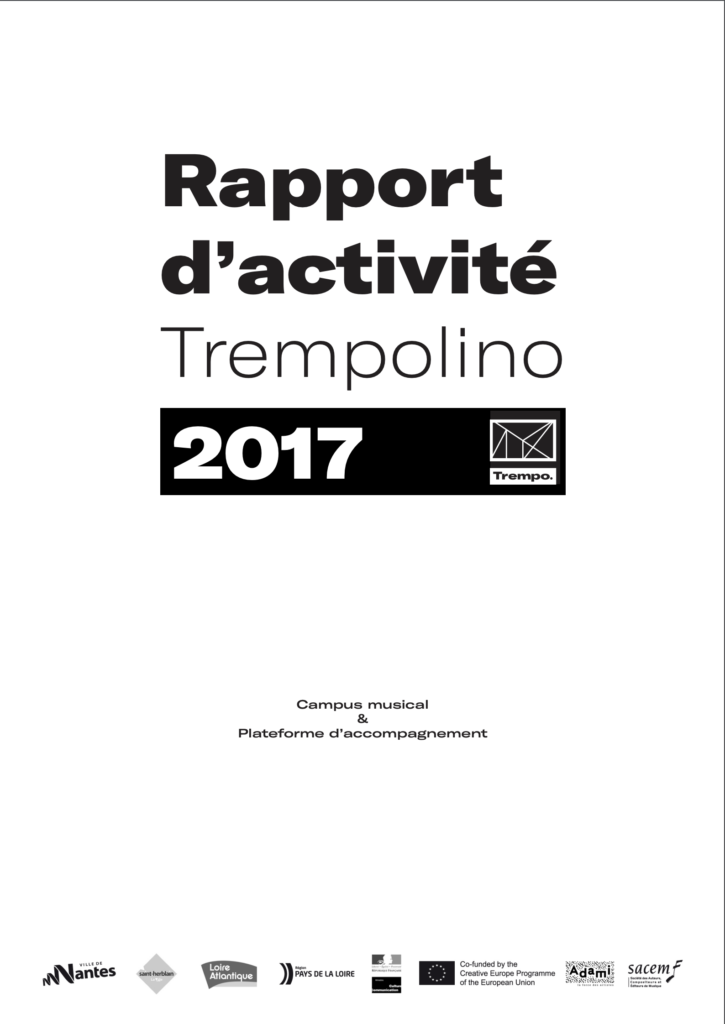 Rapport d'activité Trempolino - 2017