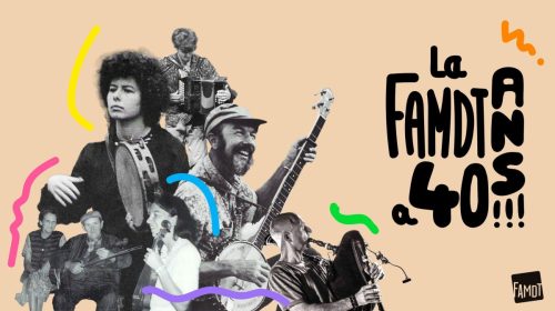 40 ans de la FAMDT - Divers visuels : Tot bag, frise en ligne, bâche d'expo, etc. Voir > modal-media.com > dossier